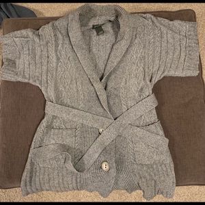 Eddie Bauer Grey Cardigan Tunic
